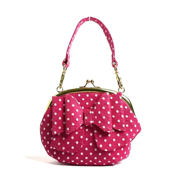 Hadley Petite Hot Pink Dot