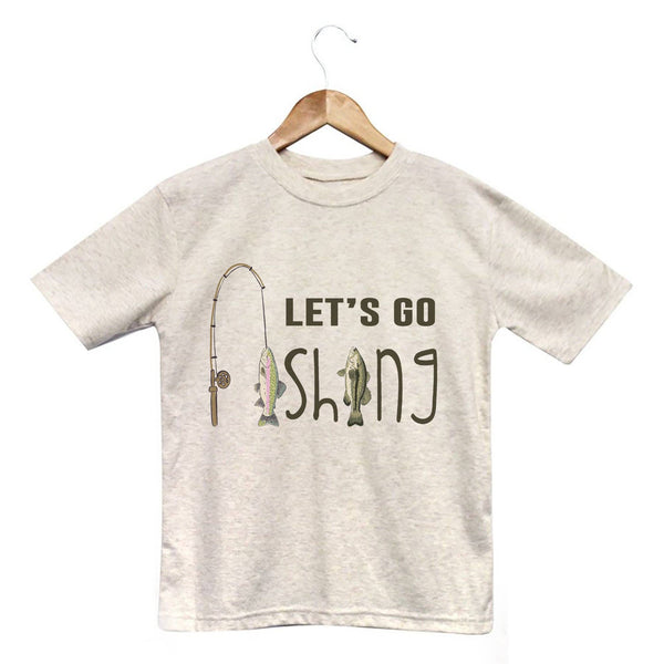 Let's go fishing Lake Coastal Boy Clothes Beach Girl Clothes