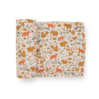 Swaddle Blanket - Fall Friends
