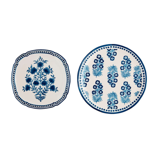 Block Print Nested Platter