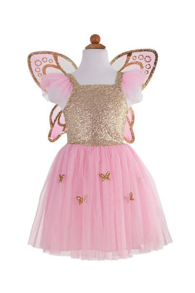 Gold Butterfly Dress Wings