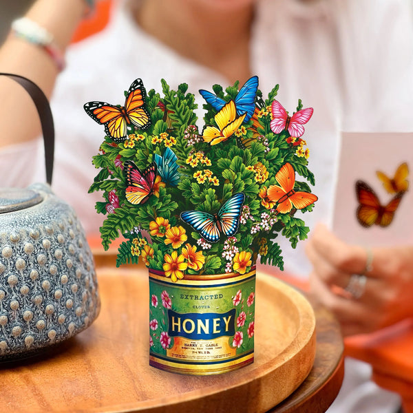 Mini Butterflies and Buttercups Pop-Up Card