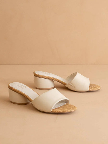 The Paloma | Low Heeled Sandal - Little Jill & Co.
