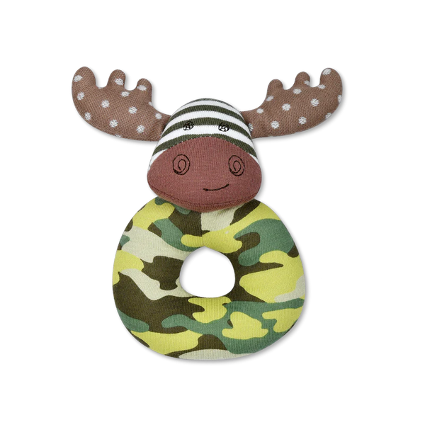 Marshall Moose (Camo) Teething Rattle