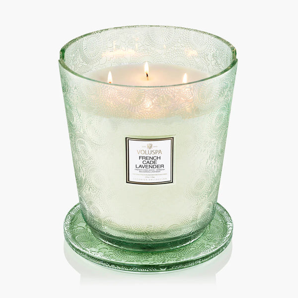 French Cade Lavender 5 Wick Hearth Candle