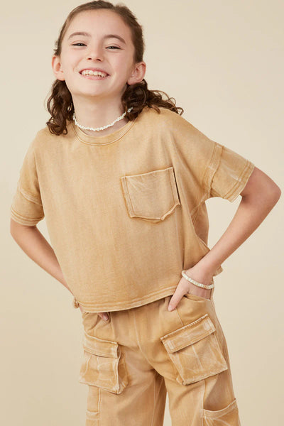 Tween Taupe Tee
