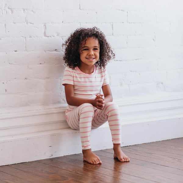 2pc PJ set in Lotus Sweet Stripe