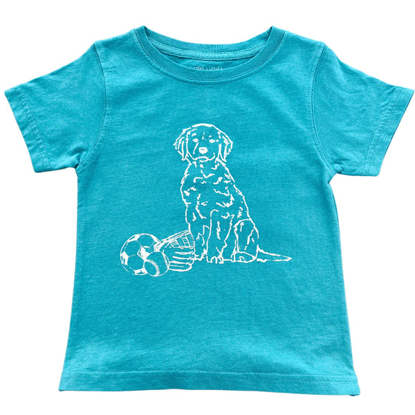 SS Seafoam Green Sports Pup T-Shirt