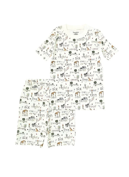 ABC Short Pajama Set