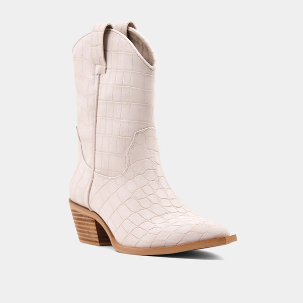 Taupe Croco Zouzou Boot