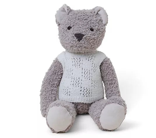 Barefoot Dreams Bear Buddie w Vest Taupe/Cream