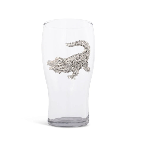 Alligator Beer Pint Glasses - Set of 4