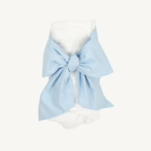 Bow Swaddle Buckhead Blue