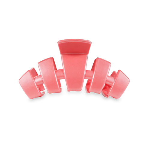 Classic Calming Coral Medium Claw Hair Clip