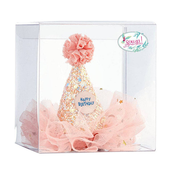 Birthday hat hair
