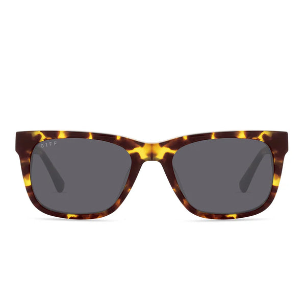 Wesley - amber tortoise grey polarized