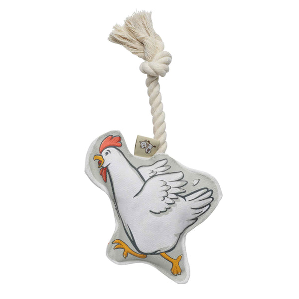 Rope Dog Toy | Chicken