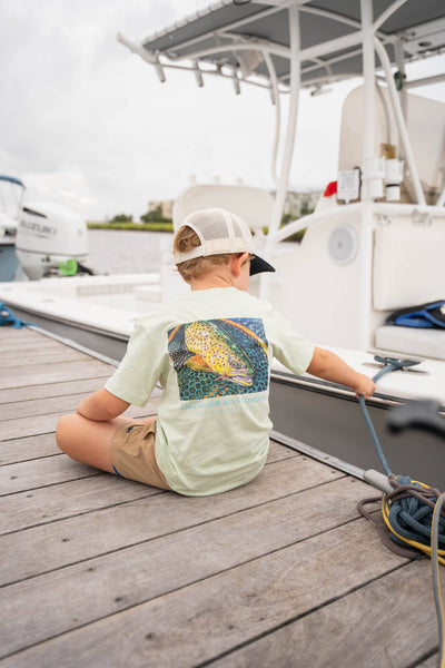 Sea Trout Boys Short Sleeve Graphic Tee