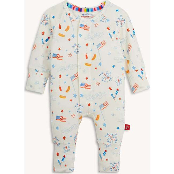 Usa 250 Modal Magnetic Convertible Coverall