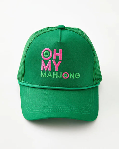 Green Oh My Mahjong Hat