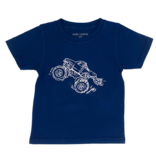 SS Navy Monster Truck T-Shirt