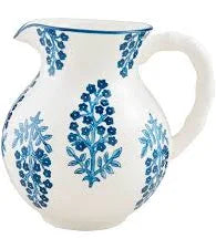Block Print Pitcher