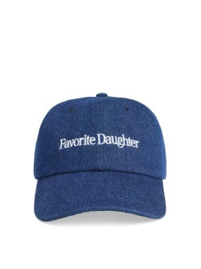 Washed Denim Baseball Cap