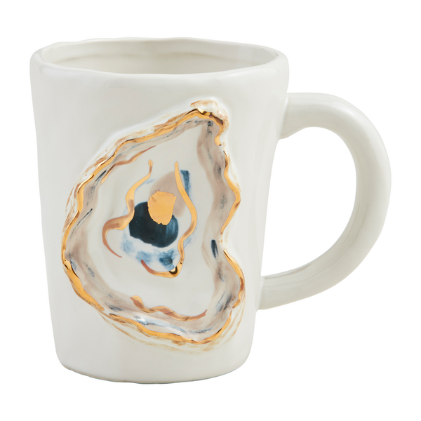 Raised Oyster Mug