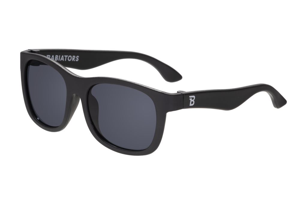 Jet Black Navigator Baby and Kids Sunglasses