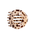 Blonde Tortoise | Large | Flat Circle Hair Clip