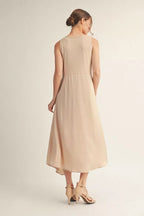 Jodifl Champagne Dress - Little Jill & Co.
