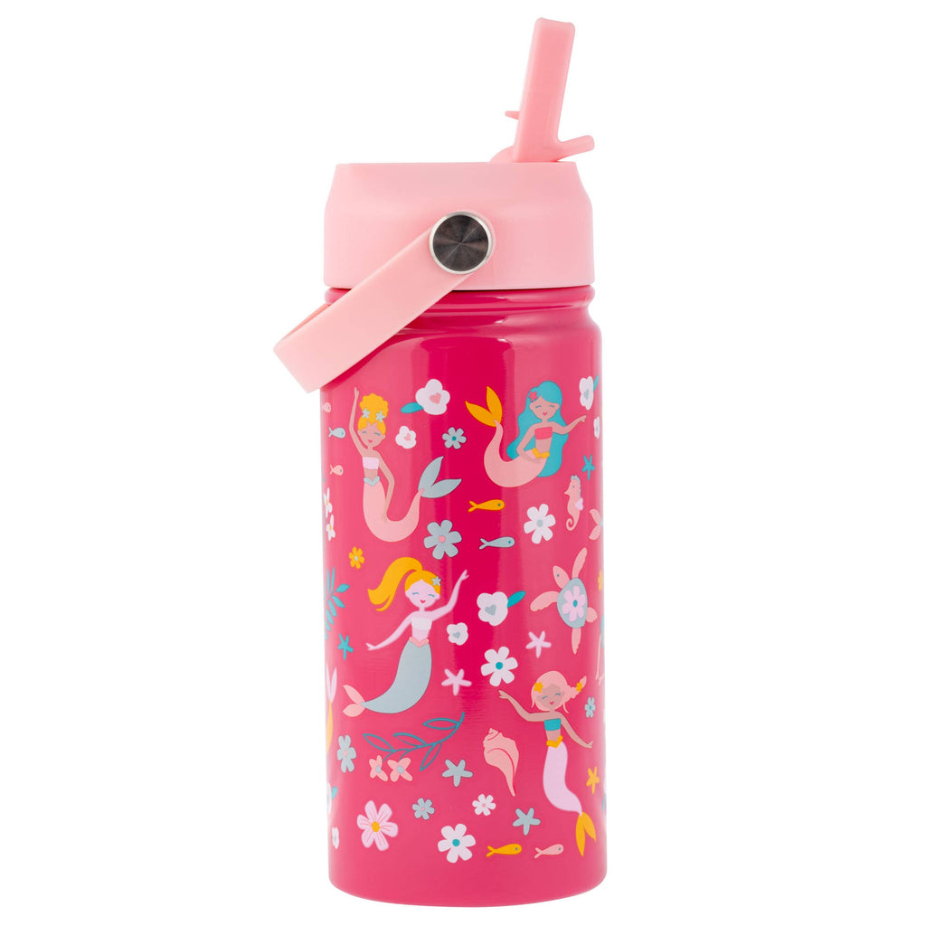 Insulated Stainless Steel Water Bottle with Handle - Little Jill & Co.