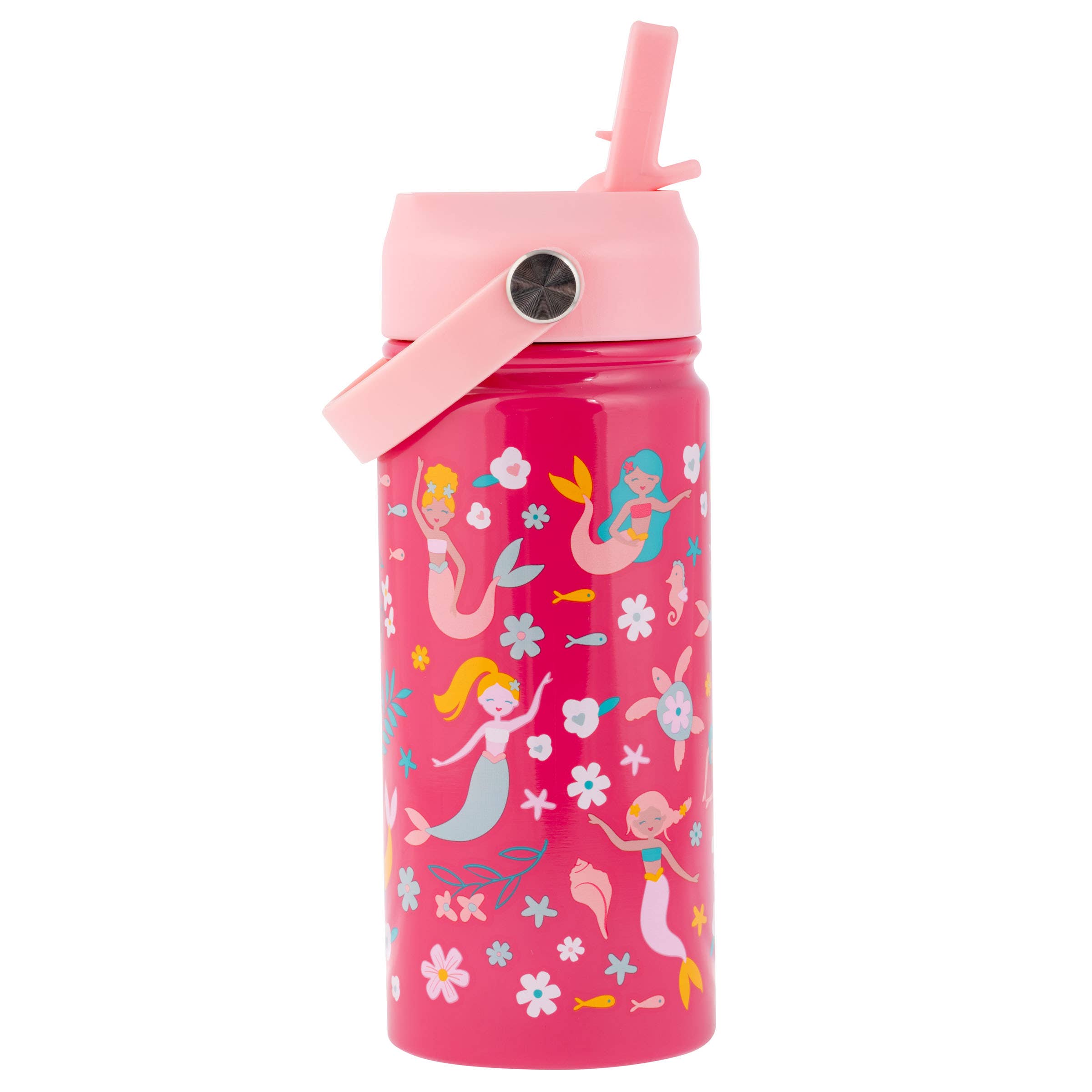 Insulated Stainless Steel Water Bottle with Handle - Little Jill & Co.