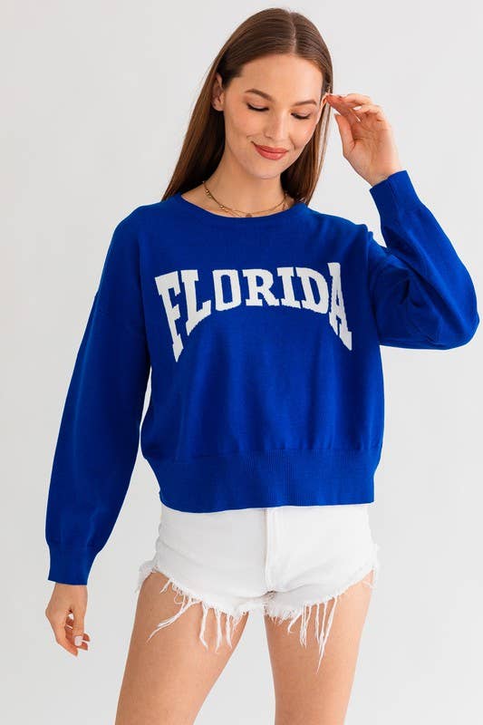 "FLORIDA" LIGHT WEIGHT SWEATER