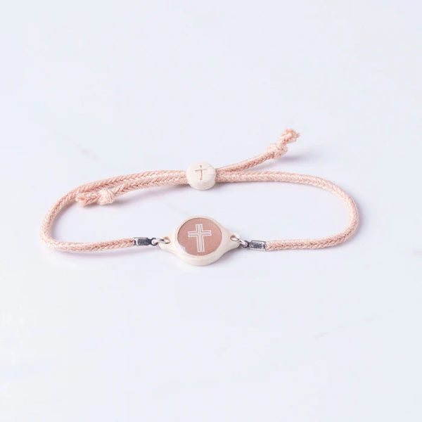Survivor Bracelet Mocha + Cross