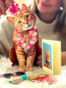 Orange Tabby Pop-up w/Card