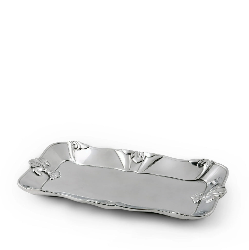 Fleur-De-Lis Bread Tray