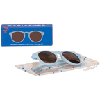Baby and Kids Baby Blue Keyhole sunglasses with Amber Lens