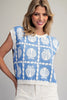 Blue Shell Sweater Vest