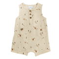 Duck Print Shortall - Little Jill & Co.
