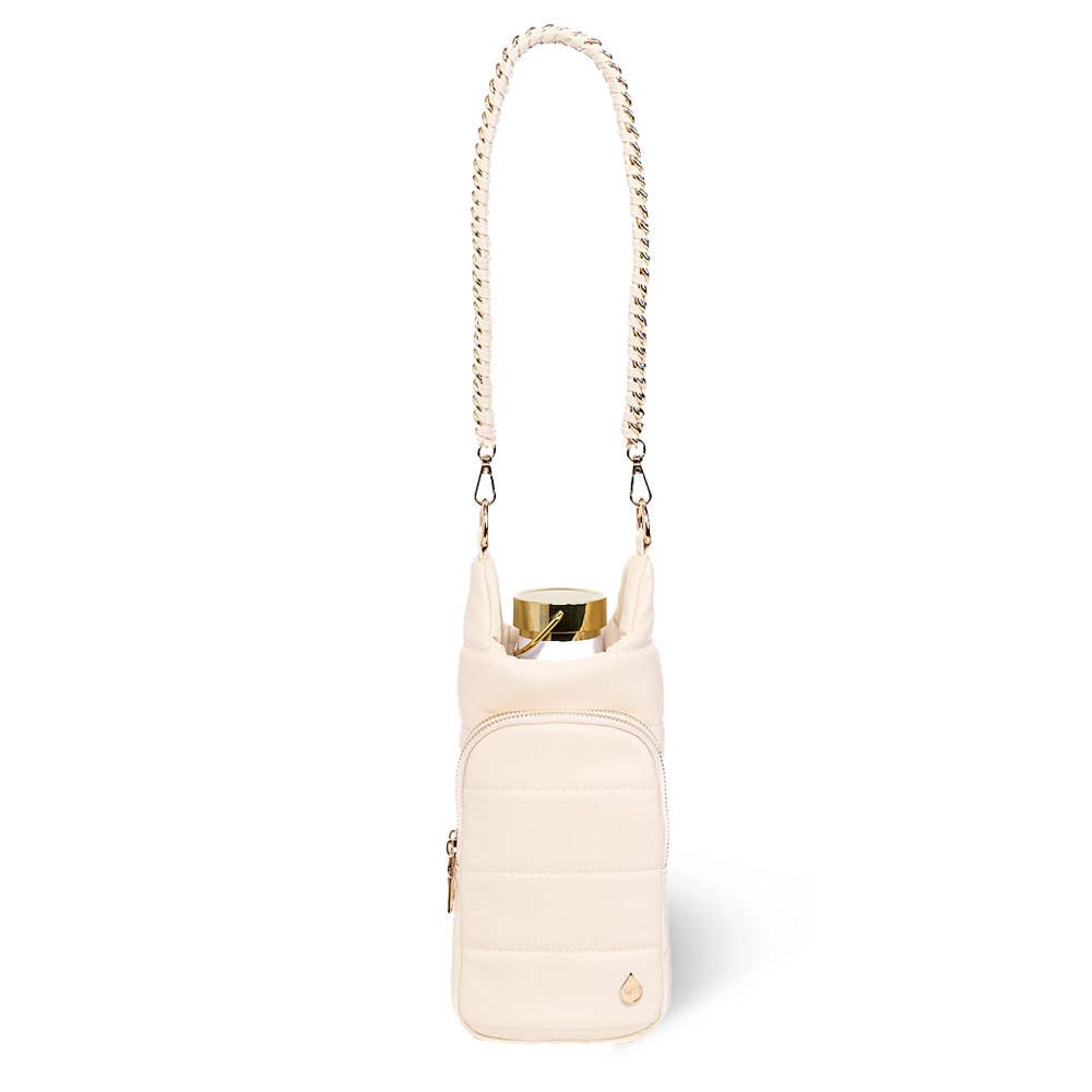 Ivory Vegan Leather HydroBag® with Strap Bundle - Little Jill & Co.