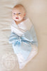 Bow Swaddle Buckhead Blue