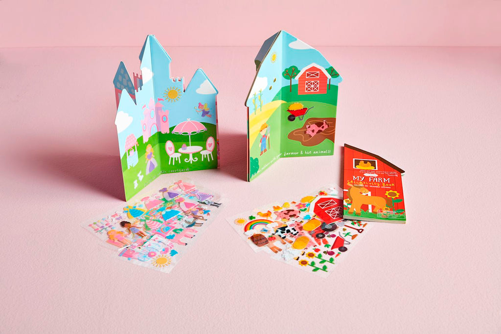 Shaped Sticker Books - Little Jill & Co.