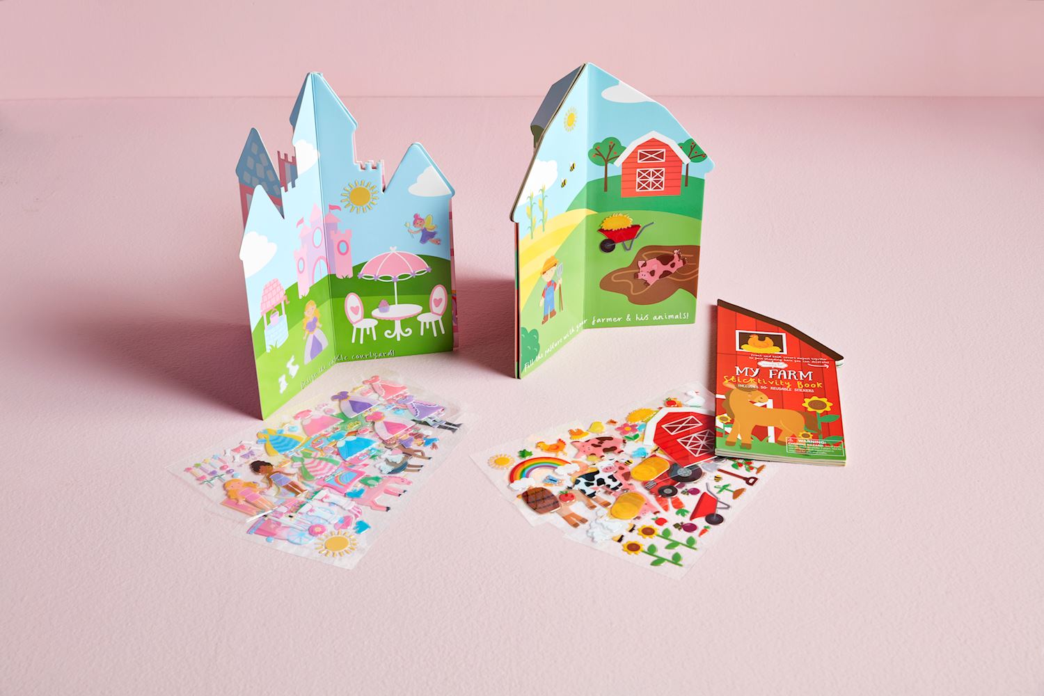 Shaped Sticker Books - Little Jill & Co.