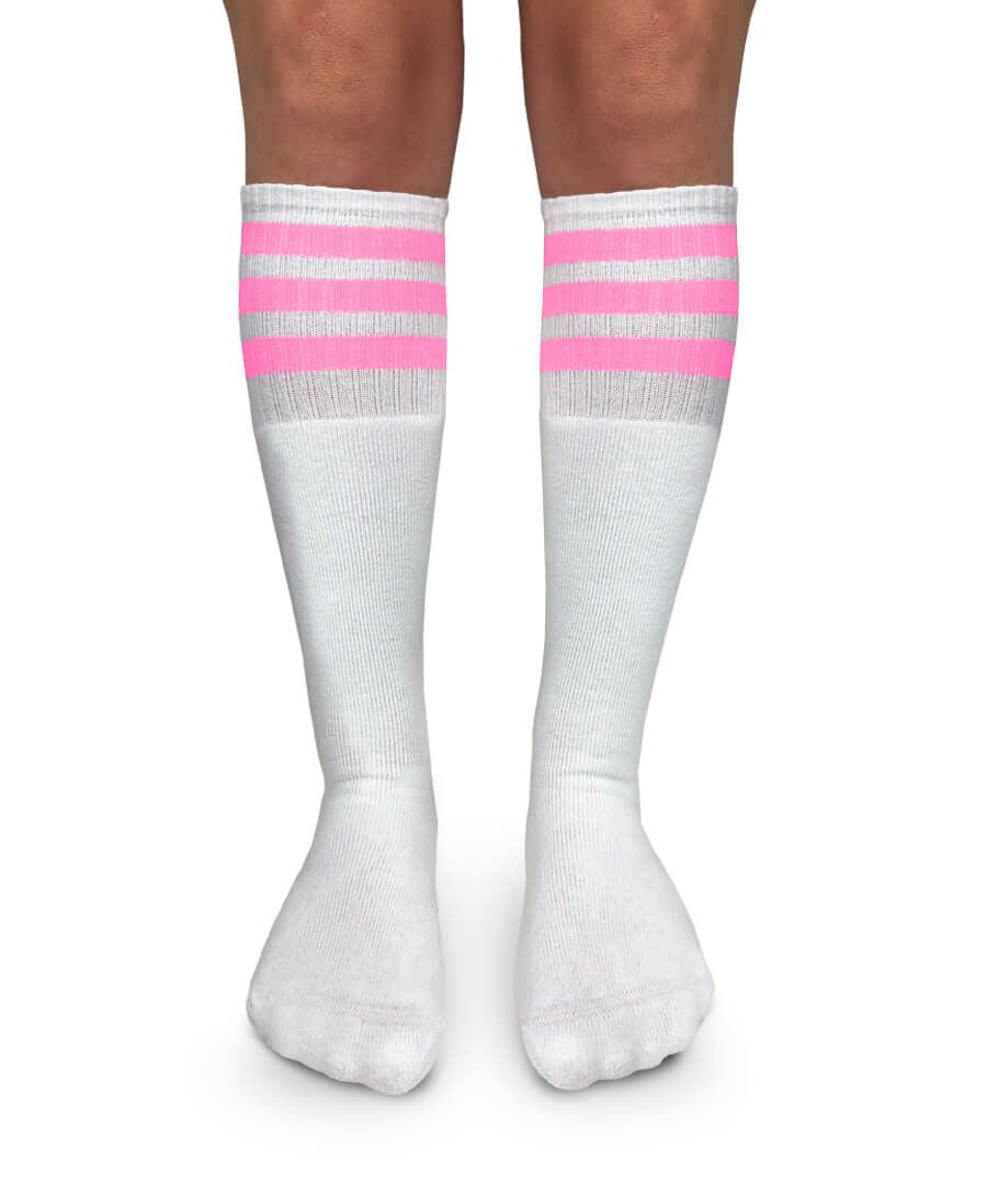 Jefferies Socks Stripe Knee High Tube Socks 1 Pair