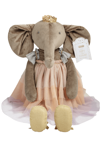 Jumbo Elephant Princess - Little Jill & Co.