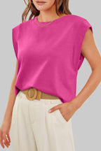ROUND NECK LOOSE SHORT SLEEVE - Little Jill & Co.