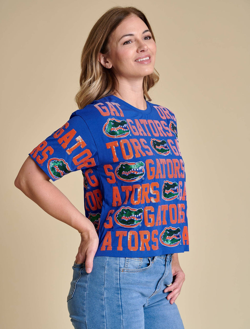The Sequin Repeat Tee | Florida