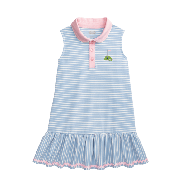Collared Knit Golf Dress