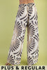 Resort Tropical Print Pants